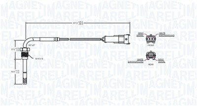 MAGNETI MARELLI 172000047010 Číslo výrobce: STS0047. EAN: 8001063873015.