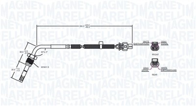 MAGNETI MARELLI 172000061010 Číslo výrobce: STS0061. EAN: 8001063817408.
