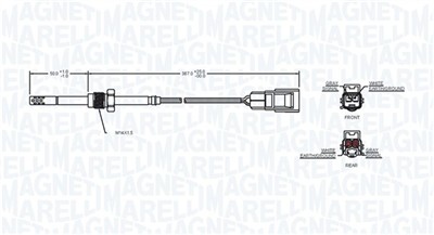 MAGNETI MARELLI 172000067010 Číslo výrobce: STS0067. EAN: 8001063825816.