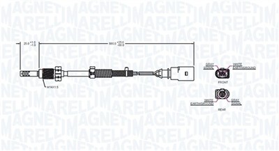 MAGNETI MARELLI 172000087010 Číslo výrobce: STS0087. EAN: 8001063927022.
