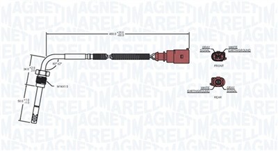 MAGNETI MARELLI 172000099010 Číslo výrobce: STS0099. EAN: 8001063849423.