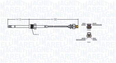 MAGNETI MARELLI 172000109010 Číslo výrobce: STS0109. EAN: 8001063901633.