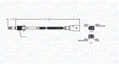 MAGNETI MARELLI 172000123010 Číslo výrobce: STS0123. EAN: 8001063947785.