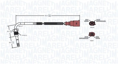 MAGNETI MARELLI 172000125010 Číslo výrobce: STS0125. EAN: 8001063782911.