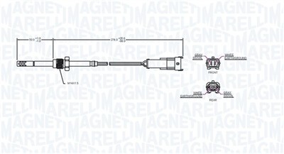 MAGNETI MARELLI 172000163010 Číslo výrobce: STS0163. EAN: 8001063853932.