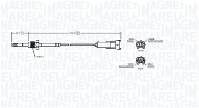 MAGNETI MARELLI 172000237010 Číslo výrobce: STS0237. EAN: 8001063825663.