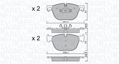 MAGNETI MARELLI 363916060855 Číslo výrobce: PF0855. EAN: 8001063916170.