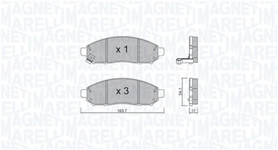 MAGNETI MARELLI 363916060982 Číslo výrobce: PF0982. EAN: 8001063885476.