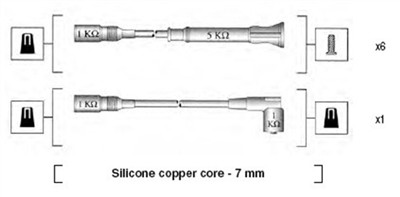 MAGNETI MARELLI 941075180556 Číslo výrobce: MSK556. EAN: 8001063096469.