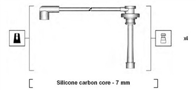 MAGNETI MARELLI 941285030866 Číslo výrobce: MSK866. EAN: 8001063099552.