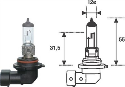 MAGNETI MARELLI 002577300000 Číslo výrobce: HB4 12V. EAN: 8001063053028.