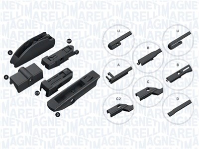 MAGNETI MARELLI 000713617510 Číslo výrobce: MFQ510. EAN: 8001063781891.