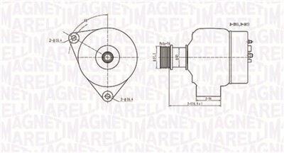 MAGNETI MARELLI 063731138010 Číslo výrobce: MQA1138. EAN: 8001063962917.