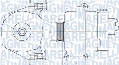 MAGNETI MARELLI 063731766010 Číslo výrobce: MQA1766. EAN: 8050947002645.