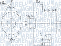MAGNETI MARELLI 063732050010