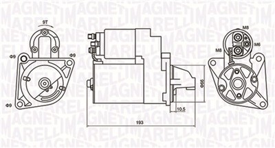 MAGNETI MARELLI 063721053010 Číslo výrobce: MQS1053. EAN: 8001063754208.