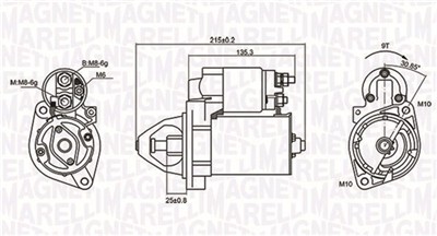 MAGNETI MARELLI 063721075010 Číslo výrobce: MQS1075. EAN: 8001063698861.