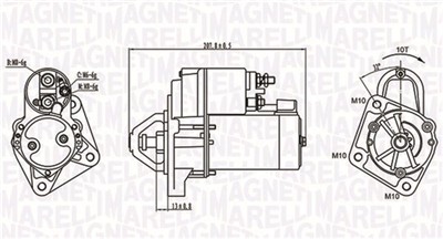 MAGNETI MARELLI 063721289010 Číslo výrobce: MQS1289. EAN: 8001063970349.
