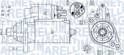 MAGNETI MARELLI 063721397010 Číslo výrobce: MQS1397. EAN: 8050947084504.