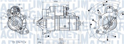 MAGNETI MARELLI 063721416010 Číslo výrobce: MQS1416. EAN: 8050947003093.