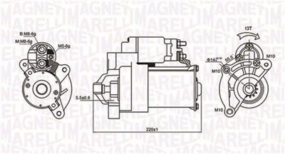 MAGNETI MARELLI 063720594010 Číslo výrobce: MQS594. EAN: 8001063704043.