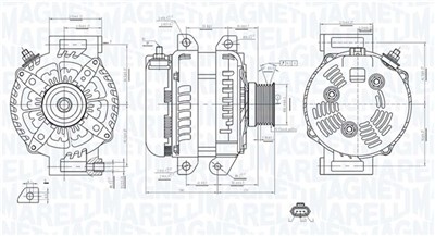 MAGNETI MARELLI 063735749010 Číslo výrobce: MQA5749. EAN: 8050947159752.