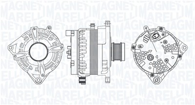 MAGNETI MARELLI 063736467010 Číslo výrobce: MQA6467.