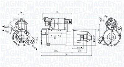 MAGNETI MARELLI 063725589010 Číslo výrobce: MQS5589.
