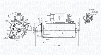 MAGNETI MARELLI 063725717010 Číslo výrobce: MQS5717. EAN: 8050947109375.