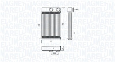 MAGNETI MARELLI 350218478000 Číslo výrobce: BR478. EAN: 8050947053036.