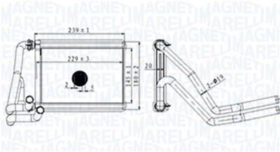 MAGNETI MARELLI 350218488000 Číslo výrobce: BR488. EAN: 8050947052657.
