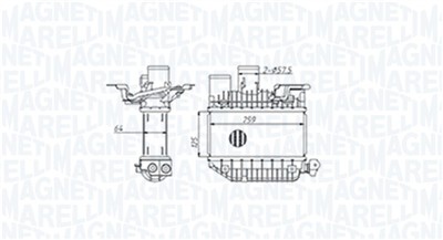 MAGNETI MARELLI 351319205310 Číslo výrobce: MST531. EAN: 8050947001396.