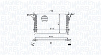 MAGNETI MARELLI 351319205370 Číslo výrobce: MST537. EAN: 8050947024074.
