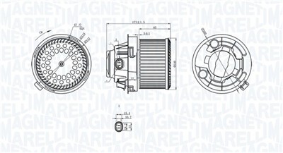 MAGNETI MARELLI 069412258010 Číslo výrobce: MTE258AX. EAN: 8050947052244.
