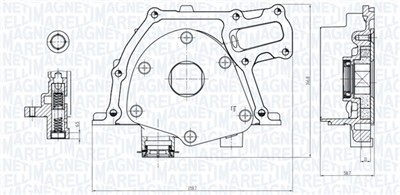 MAGNETI MARELLI 351516000017 Číslo výrobce: OP0017. EAN: 8050947159530.