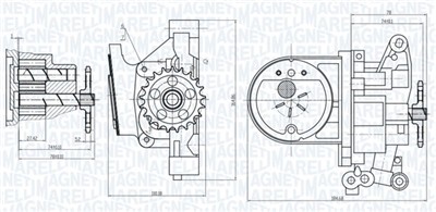 MAGNETI MARELLI 351516000027 Číslo výrobce: OP0027. EAN: 8050947214314.