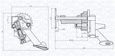 MAGNETI MARELLI 351516000044 Číslo výrobce: OP0044. EAN: 8050947158953.
