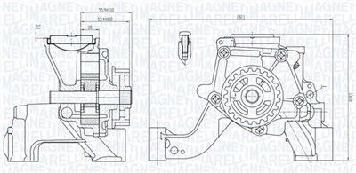 MAGNETI MARELLI 351516000081 Číslo výrobce: OP0081. EAN: 8050947050400.