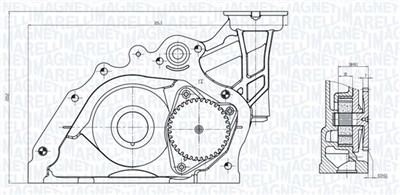 MAGNETI MARELLI 351516000095 Číslo výrobce: OP0095. EAN: 8050947074147.