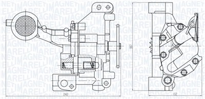 MAGNETI MARELLI 351516000109 Číslo výrobce: OP0109. EAN: 8050947074253.