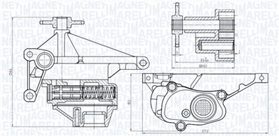 MAGNETI MARELLI 351516000110 Číslo výrobce: OP0110. EAN: 8050947074345.