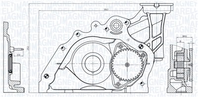MAGNETI MARELLI 351516000124 Číslo výrobce: OP0124. EAN: 8050947118285.
