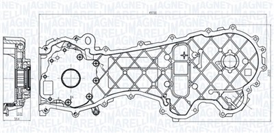 MAGNETI MARELLI 351516000158 Číslo výrobce: OP0158. EAN: 8050947122176.
