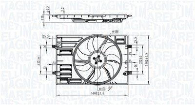 MAGNETI MARELLI 069422828010 Číslo výrobce: MTC828AX.