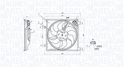 MAGNETI MARELLI 069422896010 Číslo výrobce: MTC896AX. EAN: 8050947281347.