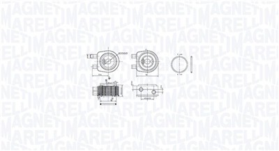 MAGNETI MARELLI 350300001900 Číslo výrobce: RO0019. EAN: 8050947163100.