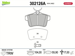 VALEO 302126A