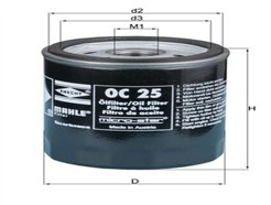 MAHLE ORIGINAL OC 25