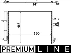MAHLE ORIGINAL AC 500 000P
