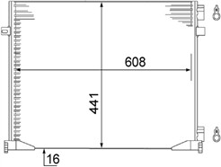 MAHLE ORIGINAL AC 528 000S